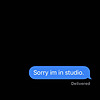 Sorry I’m in Studio. cover