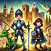 Las aventuras del caballero Erik y la amazona Martha portada