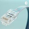 Configuración de Conector RJ45 directo O Cruzado Bajo Las normas 568A Y 568B