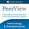 PeerView Immunology & Transplantation CME/CNE/CPE Audio Podcast portada