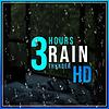 3 HOURS RAIN THUNDER | NIGHT RELAX | SLEEP