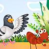 Cuento "La Hormiga y la Paloma"