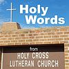 Holy Words from Holy Cross cover