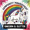 Einhorn und Glitzer - Community Management mit Tanja Laub