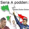 Serie-A Podden Italien Italien Italien Cover