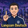 Langsam Deutsch - Deutsch lernen cover