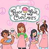 Peace, Love, and Cupcakes portada