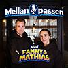 Mellan passen med Fanny & Mathias omslag