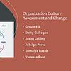 Organizational Culture Assessment and Change