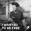 I wanted to be free portada