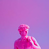 statues playing vaporwave