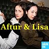 Aftur & Lisa omslag