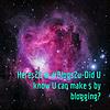 Heres2U @ #Blogs2u- Did U know U can make $ by blogging?