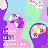 HAPPY MINDS HAPPY LIFE portada