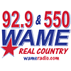 WAME Real Country 92.9 FM & 550 AM