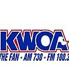KWOA The Fan 730 AM & 100.3 FM