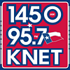 KNET 1450 AM & 95.7 FM