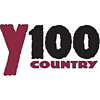 WNCY Y100 country FM