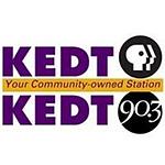 KEDT Public Radio 90.3 FM logo
