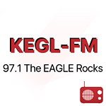 KEGL 97.1 The Eagle logo