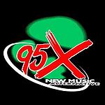 KQRX 95X FM logo