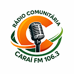RÁDIO CARAÍ FM 106.3 MHZ logo