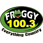 WFFG Froggy 100.3 FM logo