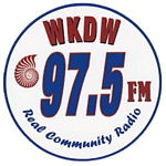 WKDW 97.5 FM logo