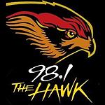 WHWK 98.1 The Hawk logo
