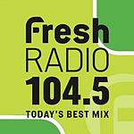CFLG Fresh Radio 104.5 FM logo