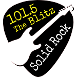 Solid Rock 101.5 The Blitz logo