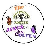 The Rooted and Zooted Queen logo