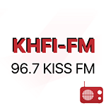 KHFI-FM 96-7 KISS-FM logo