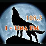 1 + Una FM 108.3 logo