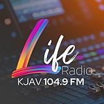 KJAV Life Radio 104.9 FM logo
