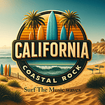 California coastal rock logo