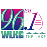WLKG Lake 96.1 FM logo