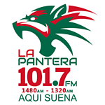 La Pantera 101.7 FM logo