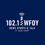 WFOY Newstalk 102.1 FM logo