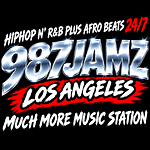 987JAMZ HipHop N' R&B Plus Afro Beats 24/7 logo