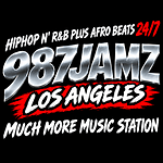 987JAMZ HipHop N' R&B Plus Afro Beats 24/7 logo