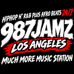 987JAMZ HipHop N' R&B Plus Afro Beats 24/7 logo