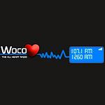 WOCO 107.1 FM and 1260 AM logo