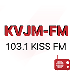 KVJM 103.1 Kiss FM logo