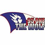 KABW 95.1 The Wolf logo