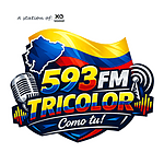 593 Tricolor FM logo