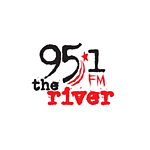 KEWL The River 95.1 FM logo