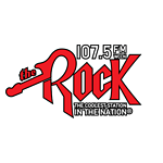 WCCN 107.5 FM The Rock logo