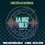 La Voz 90.5 FM logo