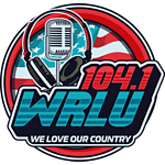 WRLU 104.1 FM logo